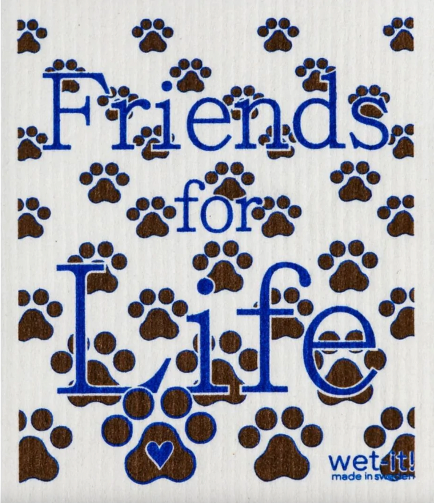 Friends for Life Swedish Cloth
