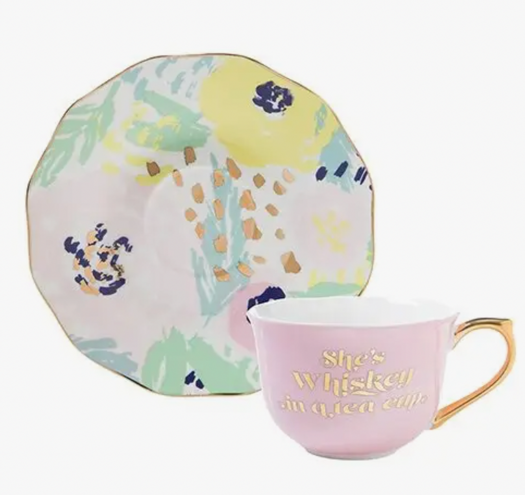5oz Cup / Saucer - She's Whiskey