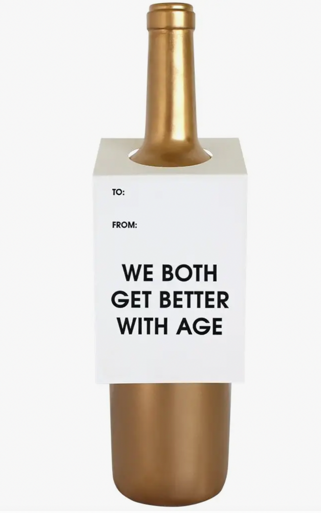 Both Get Better With Age Wine & Spirit Tag
