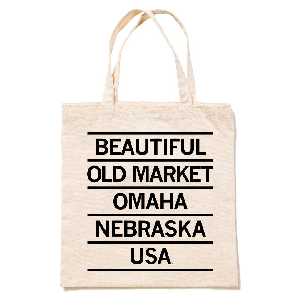 Beautiful Old Market Omaha Tote Bag