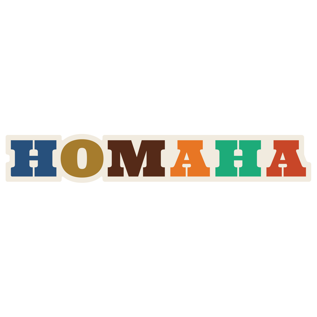 Homaha Sticker